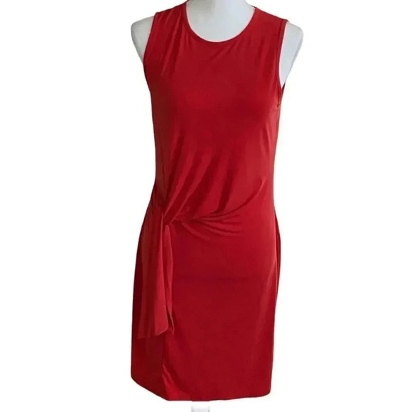 Michael KORS red dress size M EUC - Picture 1 of 9